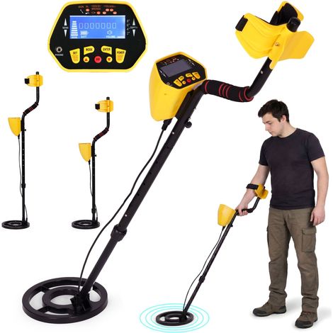 Metal Detector con LCD, 3 modalità, bobina impermeabile (1/5)