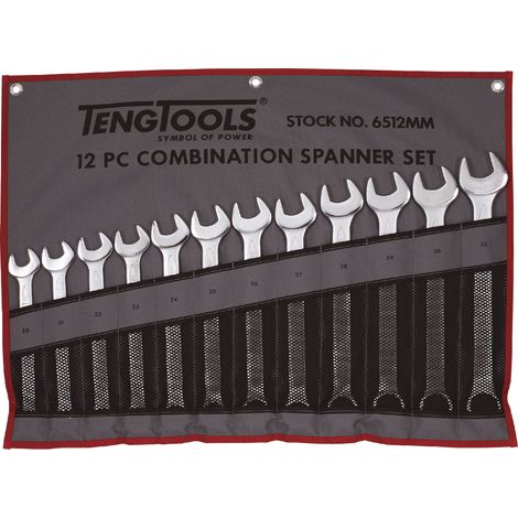 Jeu de 17 clés mixtes de 6 à 17 mm Teng Tools 6517MM