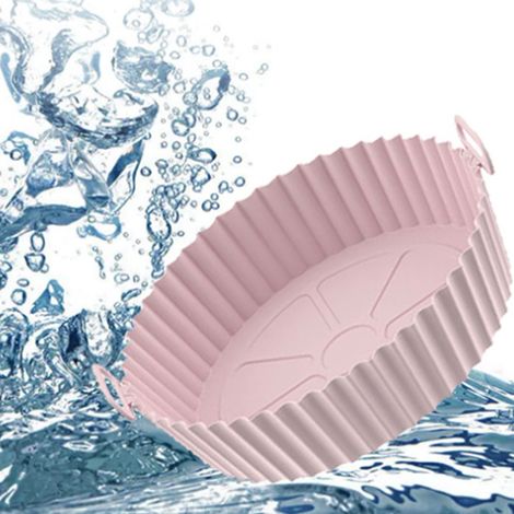 Silikon-Kochmatte für Heißluftfritteusen, Silikon-Backmatte, 3D-Rundform (1/5)