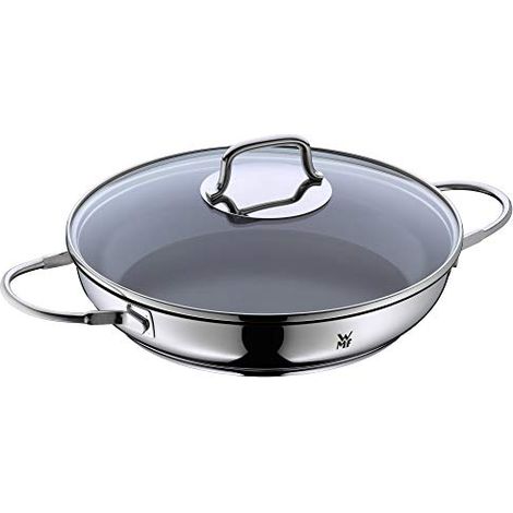 WMF Devil Padella Schmor, Acciaio Inox Cromargan 18/10, 26 cm (1/4)