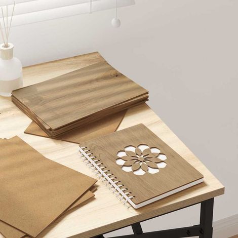 vidaXL Panneaux décoratifs 12 pcs Chêne artisanal 21 x 30 x 0,27 cm