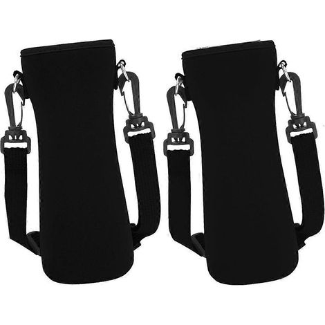 Stück Wasserflaschenhülle für Cirkul 22oz Wasserflasche, schwarz