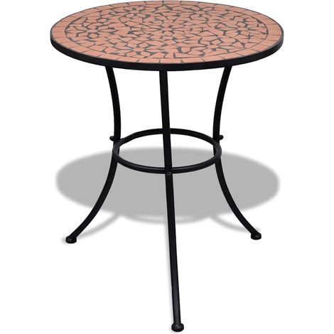 Maison Exclusive - 3-tlg. Bistro-Set Keramik Terrakotta (1/5)
