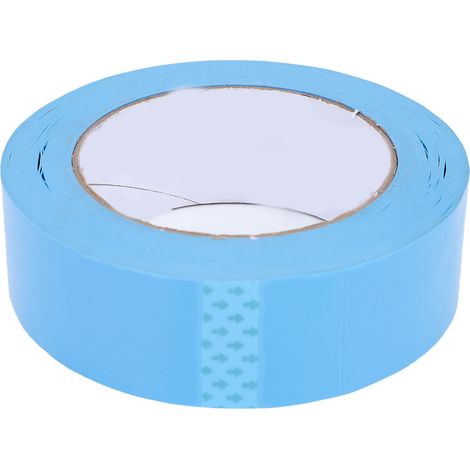 Blaues Felgenband 31 mm x 50 m, pannensicher, aus PET, vakuumversiegelter Reifenschutz für Mountainbikes und Rennräder. (1/5)