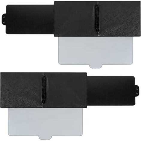 Extension de pare-soleil de voiture polarisé avec fermeture éclair - Accessoires d'intérieur de voiture (L+R) (R+L) (1/5)
