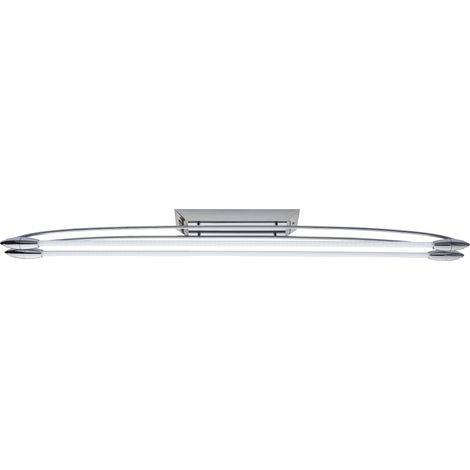 Plafoniera lineare doppia cromata 2xT5 LED 16W Endon (1/5)