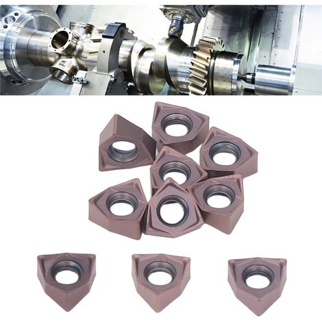 10 Wendeschneidplatten aus Bronze-Hartmetall WNMU040304-ER-R (1/5)