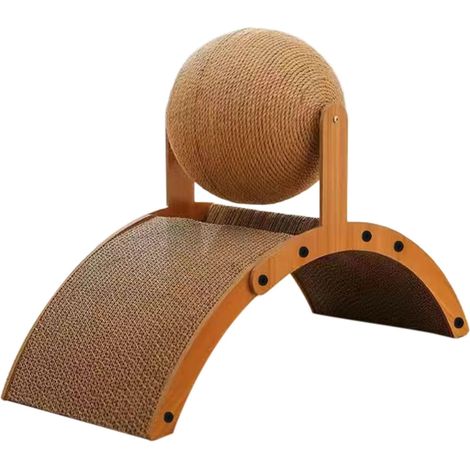 Jouet À Gratter pour Chat Poteau à Griffes Vertical pour Chats (1/5)