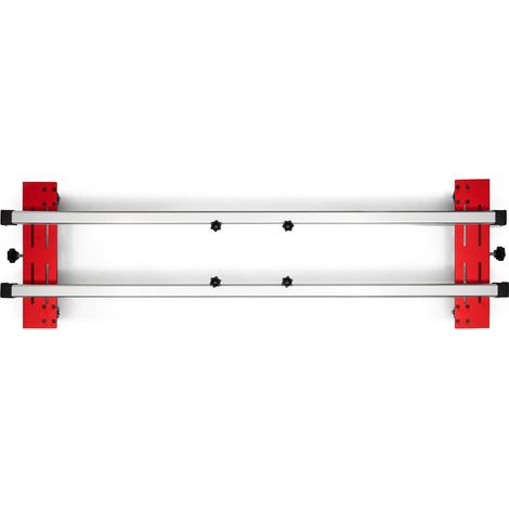 Rail de défonceuse 152 cm, guide de surfaçage portable et réglable pour aplatir les plateaux, outil de menuiserie DIY, rabotage et dressage de bois à domicile. (1/5)
