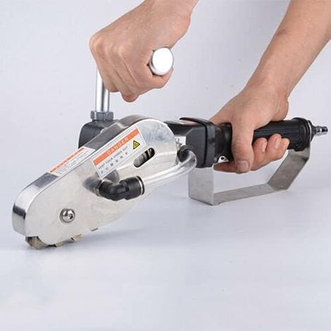 Pneumatic single-clamp stripping machine for cardboard and paper (1/5)
