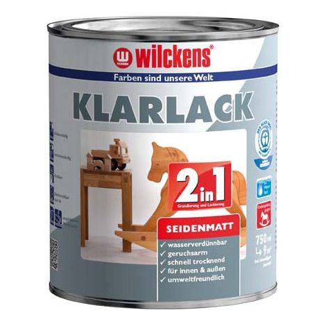 Lacca 2 In 1, 750 Ml Satinato