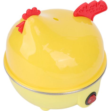 Mini-Eierkocher in Hühnerform, Kapazität für 7 Eier, automatischer Überhitzungsschutz, schnelles Frühstück, 220 V CE