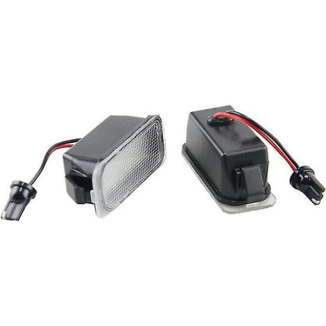 2 feux de plaque d'immatriculation à LED pour FOCUS II, FIESTA VII, MONDEO IV, KUGA 2008-2019 (1/4)