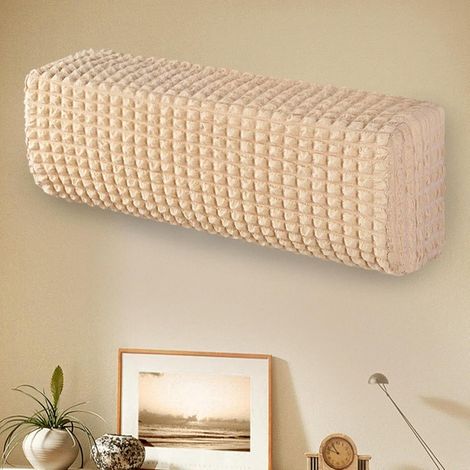 Housse anti-poussière pour climatiseurs muraux, unité intérieure rétractable, protection intégrale élégante pour climatiseurs split (1/5)