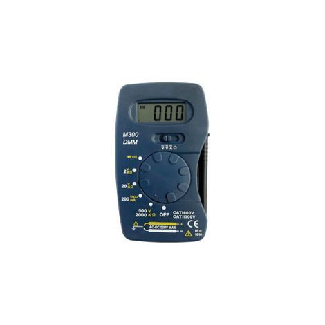 Multimetro digitale tascabile 500v Ac/dc 200macc M300