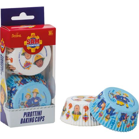 Feuerwehr-SAM-Muffinförmchen, 50 x 32 mm, 36 Stück (1/2)