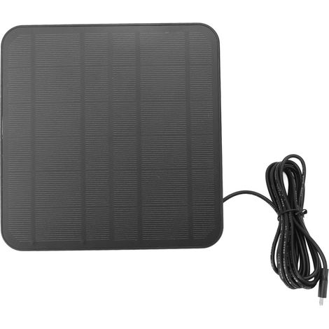 Panneau solaire 6V 5W, port USB-C, étanche IP65, rotatif à 360° pour caméra Reolink (1/5)