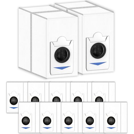 (12 Stück) Ersatz-Staubbeutel Kompatibel mit ECOVACS DEEBOT T30S Combo/ X2 Combo Saugroboter, Staubsaugerzubehör für X2 Combo, Staubsammelbeutel (1/5)