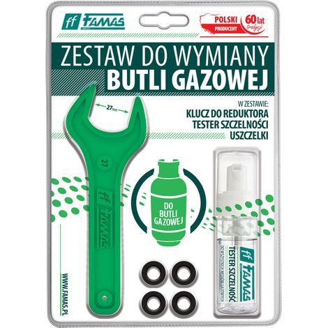 Kit di sostituzione della bombola del gas