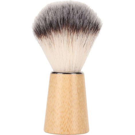 Brocha de afeitar para hombre, herramienta para limpiar la barba, mango de madera, para el cuidado del cabello.