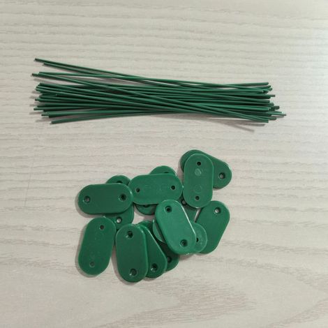 30 x Paravents, kit de fixation pour paravent et coussinet, boucles de fixation