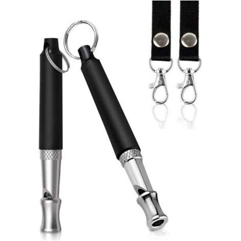 Sifflet Professionnel à ultrasons pour Dressage de Chien, fréquence réglable, sifflet d\'obéissance pour Chien, sifflet en métal