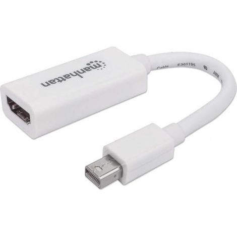 MANHATTAN Adattatore Mini-DisplayPort a HDMI, maschio/femmina (1/4)