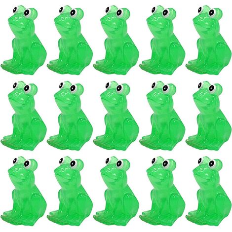 Mini Dekorationen Set mit 15 kleinen phosphoreszierenden