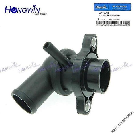 Boîtier de thermostat de moteur compatible avec les pièces automobiles Chevrolet et Daewoo, référence 96282726/96460002 (1/5)
