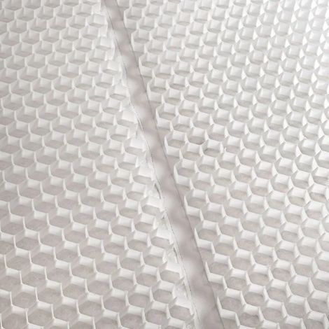 Kiesstabilisierungsplatte - Weiß - 120 X 160 X 3 cm - EASYSTAB - Lot de 10m²