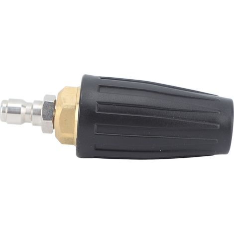Nettoyeur haute pression 3000 PSI, buse turbo rotative, raccord rapide, rotation à 360°, embout turbo 1/4 po 040 (1/5)