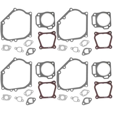Engine gasket, 4-set engine gasket kit, gasoline generator accessory parts suitable for 168F / GX160 2KW 3KW