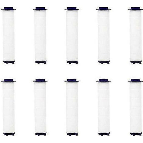Lot de 10 filtres pour pommeau de douche à haute pression - Filtration avancée, installation facile, pièces de rechange compatibles (1/5)