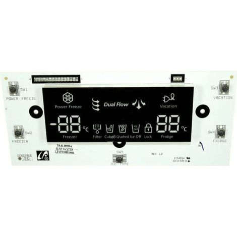 MODULE AFFICHAGE ES-PJT - SSEC - ENFR-4 - W88 - T1.6 POUR REFRIGERATEUR SAMSUNG -
DA41-00533A