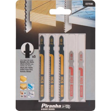 STANLEY STA27040 5 LAME LEGNO METALLO ATT U