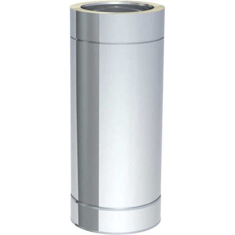 Tube fumées inox Ø 200 mm L500 mm