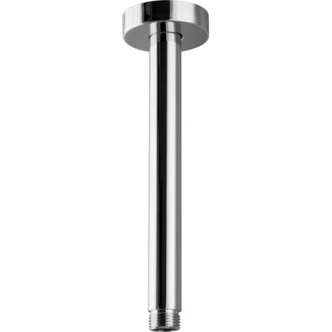 Braccio doccia a soffitto per soffione in ottone cromato lungo 35 cm mod. Alfa (1/3)