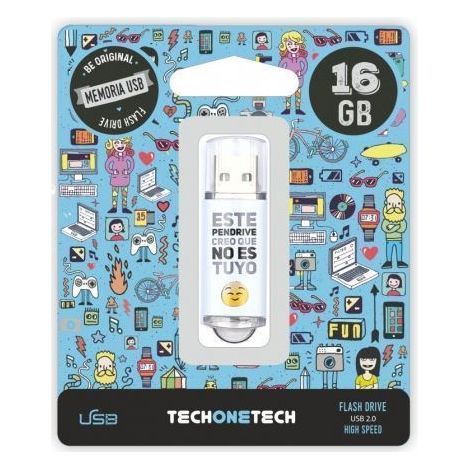 Tech One Tech NOESTUYO PENDRIVE 16GB USB 2.0