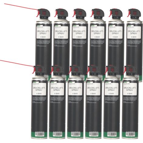 12x Druckluftspray 6 Bar (1/5)