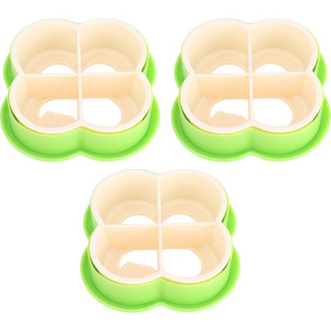 3-teiliges Sandwich-Ausstecher-Set, 4 blattförmige Brotschneider, Sushi-Werkzeuge für die heimische Küche (1/5)