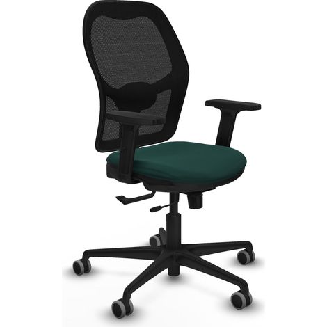 Chaise piqueras y crespo Jorquera noir accoudoirs réglables (1/2)