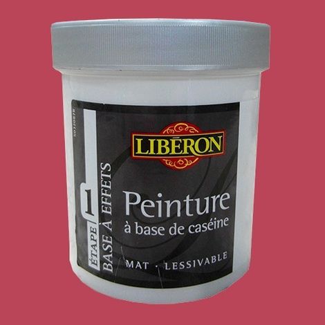 LIBÉRON Peinture à base de Caséine 0,5L Sangria 0,5 L (1/2)