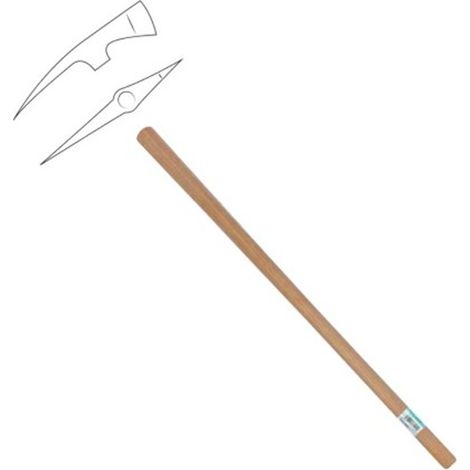 Manico per piccone - 900 x 45 mm, GIBALT