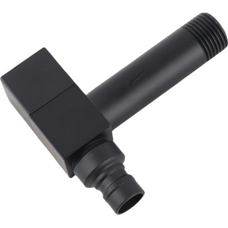 G1/2 Robinet carré cuivre plein froid simple pour lave-linge - Accessoire quincaillerie (1/5)
