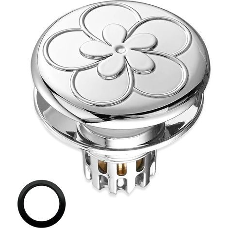 Bouchon De Lavabo - Bouchon De Vidange Pop Up Universel - Pour Évier Cuisine Baignoire - Diamètre 34 À 40 mm - 1 Pièce (1/5)