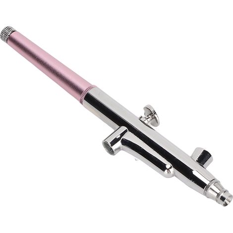 Aérographe pour nail art avec filetage interne, usage domestique, aérographe pour maquillage temporaire, rose tatouage (1/5)