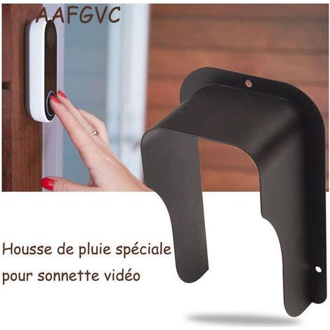 Couvercle métallique étanche pour interphone et visiophone Protection contre intempéries Acier laminé à froid Installation facile (1/5)