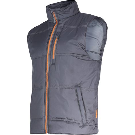 Chaleco aislante, gris-naranja, "XL", CE, lahti (1/4)