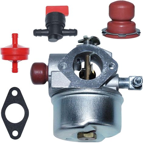 Pour moteurs Tecumseh : LEV100, LEV115, LEV120, & LV195EA, Kit de carburateur, 640026, 640026A, 640069, 640076, 640076A, 640119, 640156, 640168, 640173, 640174, 640262, & 640262A (1/5)