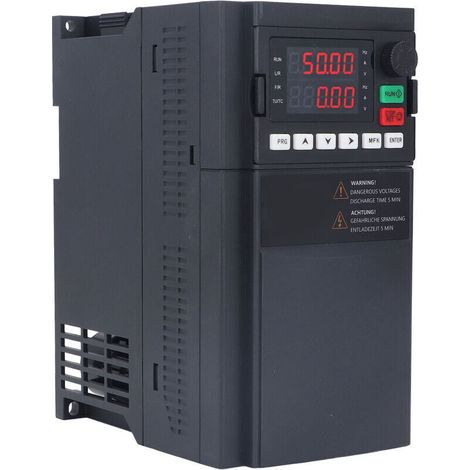 Convertisseur de Fréquence 7.5KW AC 3PH 380V Convertisseur de Fréquence Vectoriel Contrôleur de Fréquence Variable Onduleur D'entraînement Convertisseur de tension
